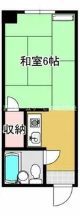 グレーシィ西田辺【1階】の間取り
