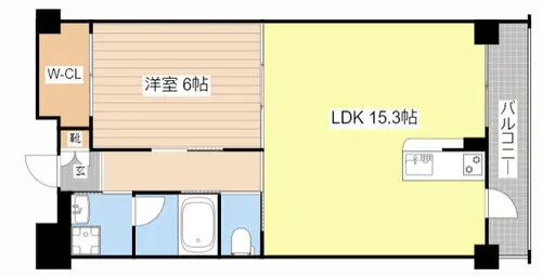 ル・マノワール【2階】の間取り