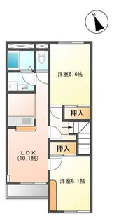 エクセレンスⅠ【2階】の間取り