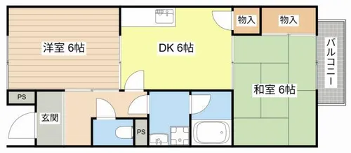 Lake Side 雅【1階】の間取り
