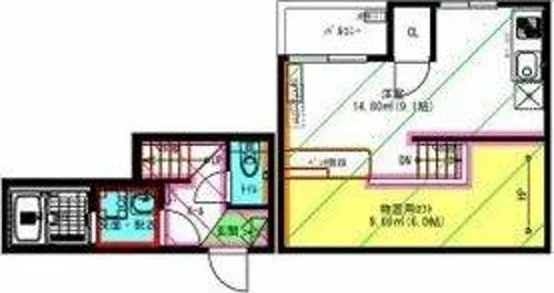 Foresta(フォレスタ)【201号室】の間取り