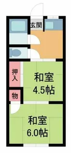 植田文化【1階】の間取り
