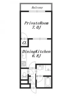 シャルマンコート【3階】の間取り