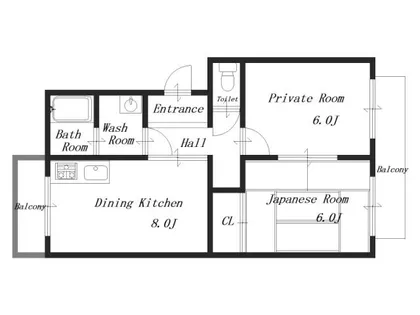 M&M16【3階】の間取り