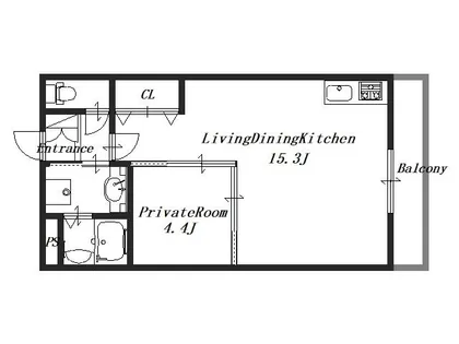 エトワール【2階】の間取り