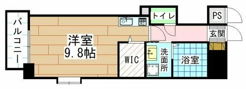 福岡県北九州市小倉北区片野3丁目【マンション】の間取り