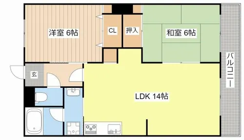 San Dwell【505号室】の間取り