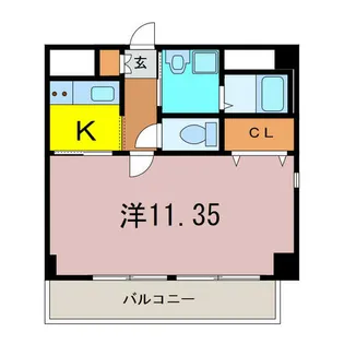 EBC三河安城【3階】の間取り