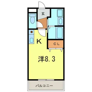 知立・イーストONE【303号室】の間取り
