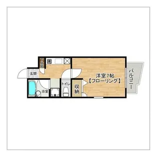 セレーノ県庁前【1階】の間取り