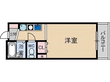 アビタシオンF【2階】の間取り