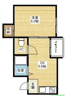 ラパンジール新大阪【4階】の間取り