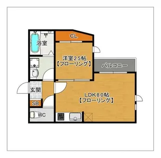 G-smart SSRII【1階】の間取り