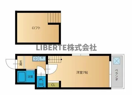 マキシム博多駅前Ⅱ【1階】の間取り