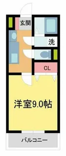 メゾンダイコー石橋【1階】の間取り