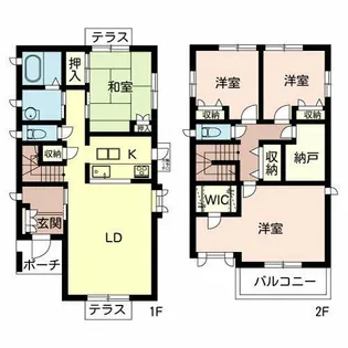 DAIKENN HILLS【1階】の間取り