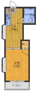 ロータリーマンション萱島【4階】の間取り