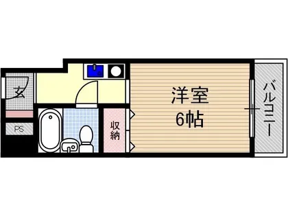 エスタ茨木【2階】の間取り