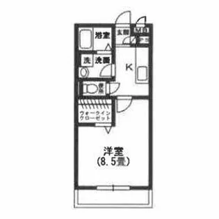 大阪府堺市西区鳳東町2丁【アパート】の間取り