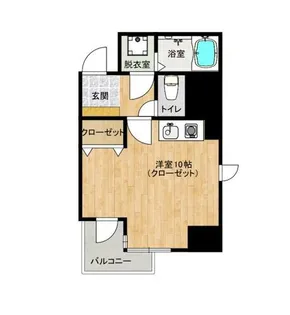 フレックス博多V【4階】の間取り