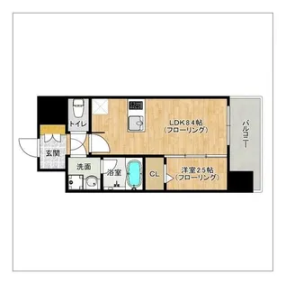 グランフォーレ久留米駅プレミア【15階】の間取り