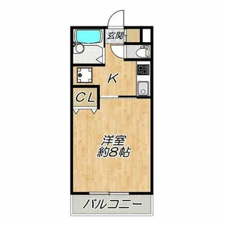 エムス金剛I【3階】の間取り