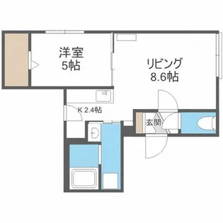 グランメール サンコー【3階】の間取り
