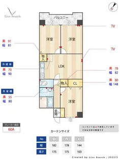 天神松井ビル【4階】の間取り
