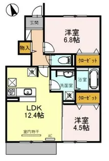 soleil【1階】の間取り