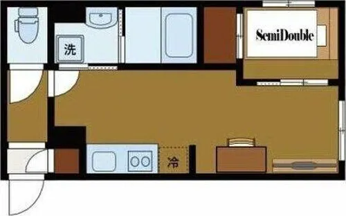 リーデンス名古屋駅西【2階】の間取り
