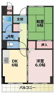 コートレックス【2階】の間取り