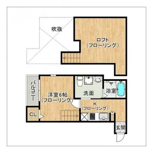 Belle avenue【2階】の間取り
