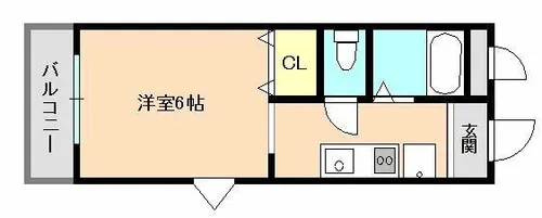 メゾン池上3【206号室】の間取り