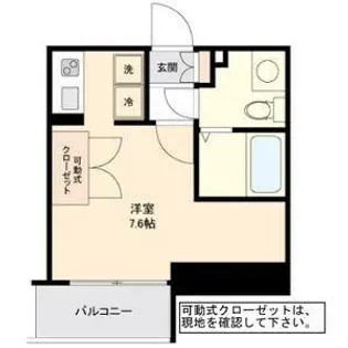 ライブコート丸の内【10階】の間取り
