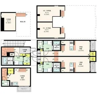 AXIS【1階】の間取り