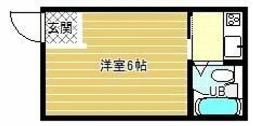 ハイツ遠藤【1階】の間取り