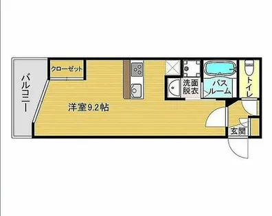 CLUB ORIENTNo.103【4階】の間取り