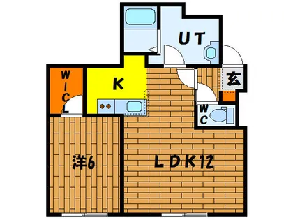 リコクアト【305号室】の間取り