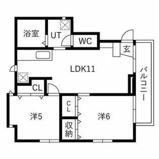 ファミリア浄心【2A号室】の間取り
