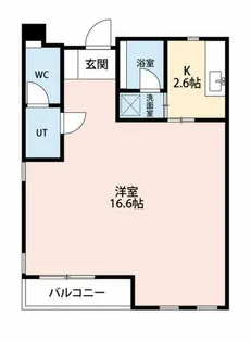 K2&T【2号室】の間取り