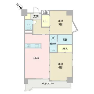 谷ビル【0301号室】の間取り