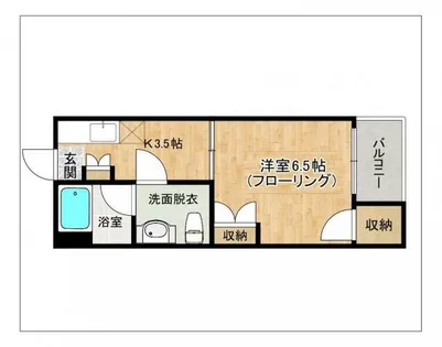 レイクサイドI【303号室】の間取り