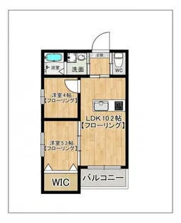 サクラテラス箱崎宮【1階】の間取り