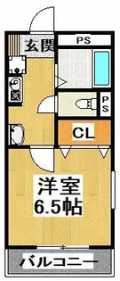 リトゥール澤【5階】の間取り