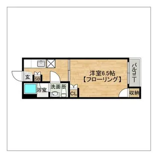 レイクサイドI【311号室】の間取り
