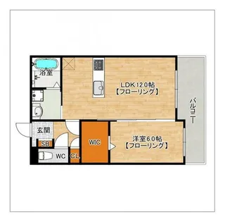 PHOENIX福津BAYSIDE【503号室】の間取り