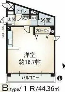 エスパシオ【3階】の間取り