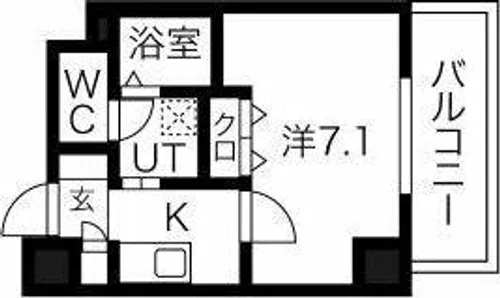 リアライズ代官町【10階】の間取り