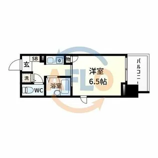 シティライフプレサンス新大阪【5階】の間取り