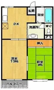 悠遊館【203号室】の間取り